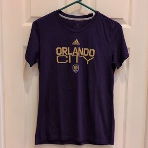 adidas The Go-To-Performance Women's Short Sleeve Tee MLS Size Medium - Orlando